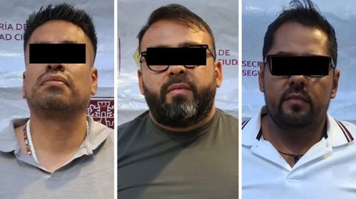 Cae líder de 'Los Tanzanios' junto a dos hombres más en CDMX