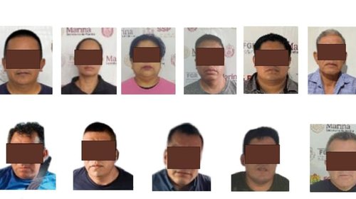 Caen 11 policías en Veracruz y aseguran arsenal en nueve estados
