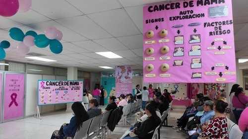 Mantiene Hospital de Reynosa campaña permanente contra el cáncer