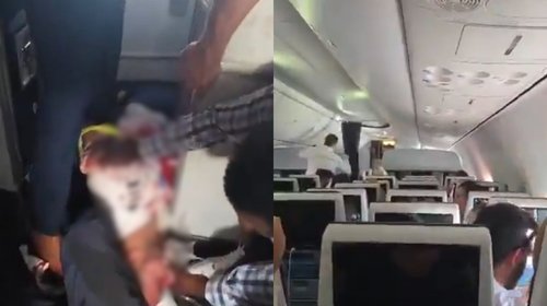 Caos en vuelo de Flydubai: piloto apuñala y pasajeros lo someten