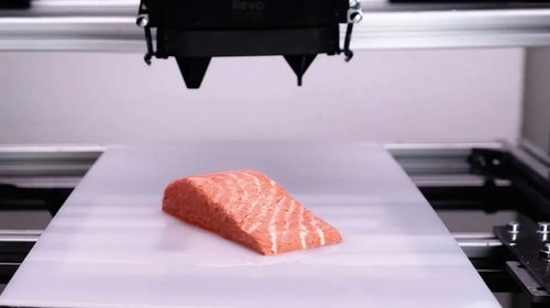Llega 'carne' impresa en 3D a supermercados de EUA