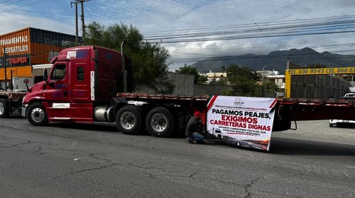 Transportistas mantienen paro parcial en Monclova