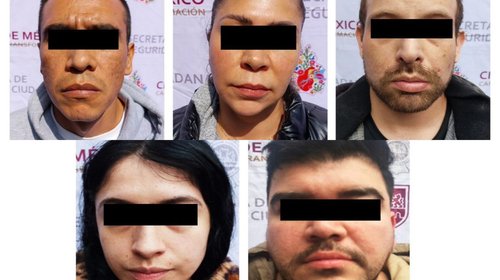 Capturan a cinco personas durante cateos simultáneos en CDMX