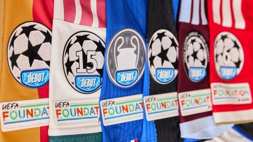 Champions League estrena parche para jugadores debutantes