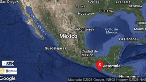 Se registran cinco sismos en menos de dos horas en Chiapas