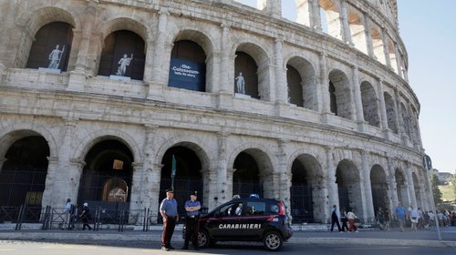 Cierran Coliseo de Roma tras muerte de joven trabajador