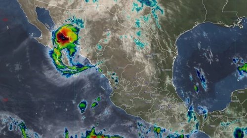 Huracán Polo se degrada a categoría 1 tras tocar tierra: CNPC