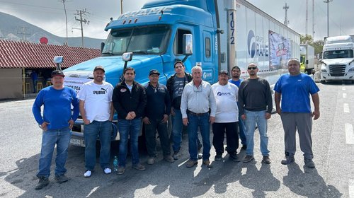 Transportistas de Coahuila se suman a protesta nacional