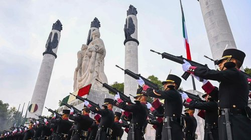 Conmemoran 179.º aniversario de Niños Héroes en Chapultepec