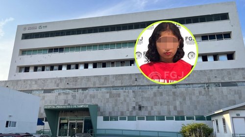 Trasladan a Danna Yanina 'N' al Hospital Psiquiátrico de Tampico