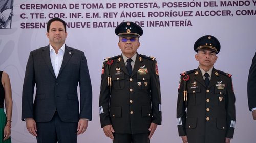Javier Díaz destaca estrategia de seguridad en Saltillo