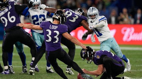 Ravens vencen 34-31 a Cowboys en Rio con gol de campo agonico
