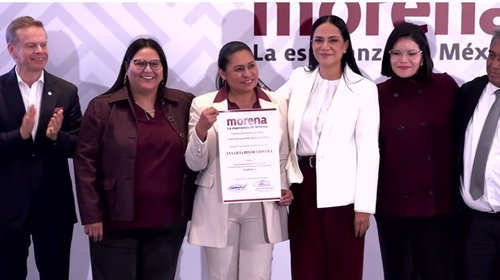 Ana Lilia Rivera, coordinadora designada por Morena para Tlaxcala