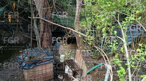Autoridades aseguran posible narcolaboratorio en Zacatecas