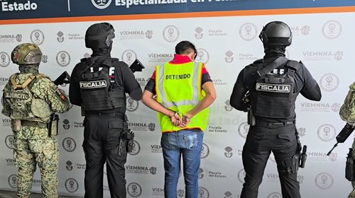 Capturan a presunto feminicida de estudiante de medicina