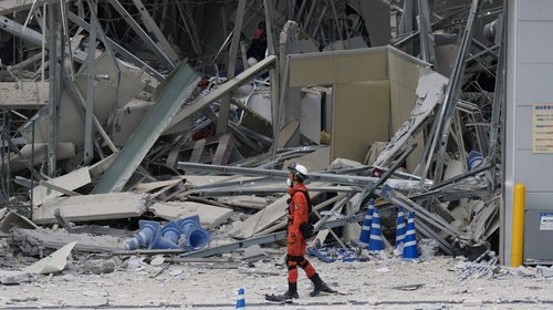 Devastador panorama de Japón al sufrir sismo de magnitud 7.1