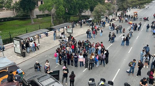 Estudiantes del Tec de Saltillo condicionan fin del bloqueo