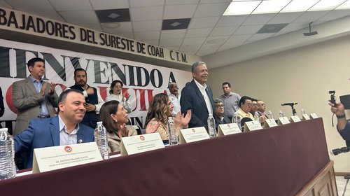 Sindicalismo de CTM Coahuila, referente como modelo de trabajo