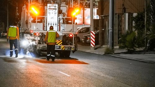 Refuerza Monterrey señalización vial en Paseo de los Leones
