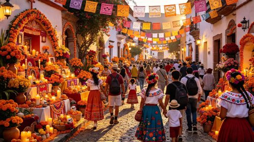 Prevén 1.69 millones de turistas en México por Día de Muertos