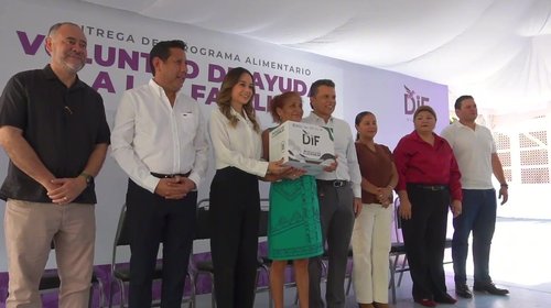 DIF Victoria beneficia a familias con entrega de despensas