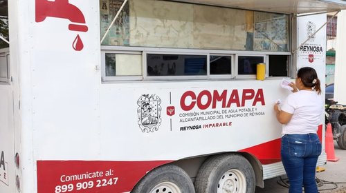 COMAPA Reynosa prepara plan para evitar tandeos de agua
