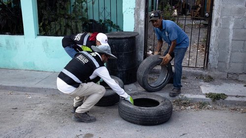 Mantienen acciones de limpieza y mejoras urbanas en Matamoros