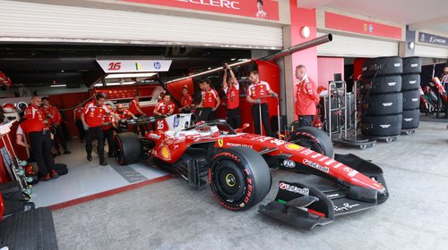 Charles Leclerc lidera los Libres 1 del Gran Premio de México