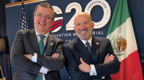 Ebrard participa en reunión de innovación del G20 en EUA