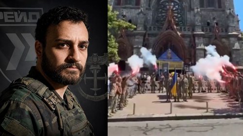 Honran en Ucrania a colombiano que combatió contra Rusia