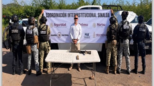 Cae en Sinaloa presunto operador criminal buscado por EUA