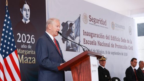 Destaca EUA cooperación con México ante desastres naturales