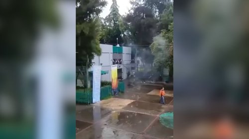 Encapuchados irrumpen en Colegio de Bachilleres 6 de Iztapalapa