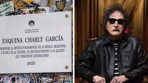 Buenos Aires rinde homenaje a Charly García con mural