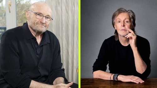 Reconciliación une a Phil Collins y Paul McCartney tras 20 años