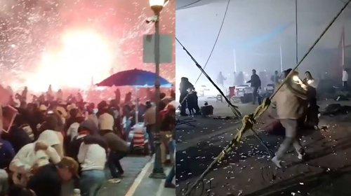 Explosión de pirotecnia deja nueve muertos y 24 heridos en Edomex