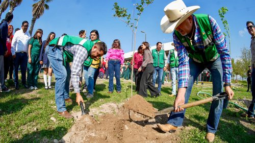 Ramos Arizpe recibirá 2,200 árboles para reforestar colonias