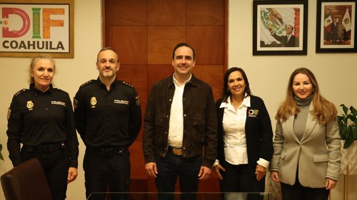Policía de España capacita en Coahuila a 100 especialistas