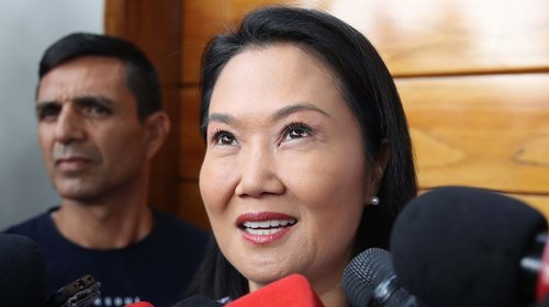 Fujimori aventaja a Sánchez con más de 33 mil votos en Perú