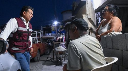 Lalo Gattás inicia recorridos vespertinos en colonias de Victoria