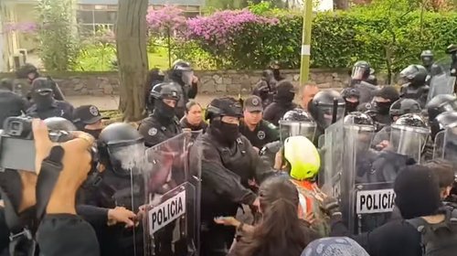 Definirán situación de manifestantes enviados a Puente Grande