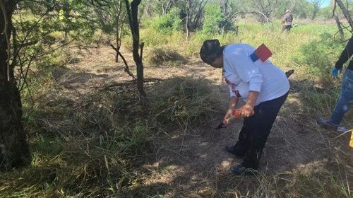 Hallan restos óseos en zona de difícil acceso de Puerta Sur