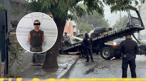 Hallan vehículo robado en inmueble de la colonia Postal Cerritos