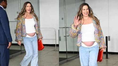 Hilary Swank responde a críticas por ser madre a los 52 años
