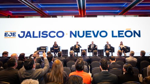 Acuerdan Nuevo León y Jalisco ampliar sus opciones logísticas