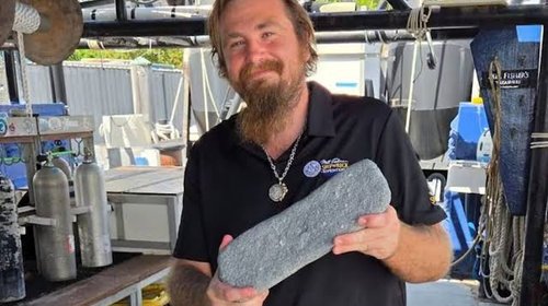 Hallan lingote de plata del galeón Atocha en Florida