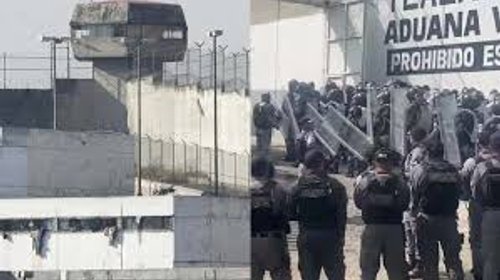 GN supervisa penal de Barrientos y asegura drogas y USB