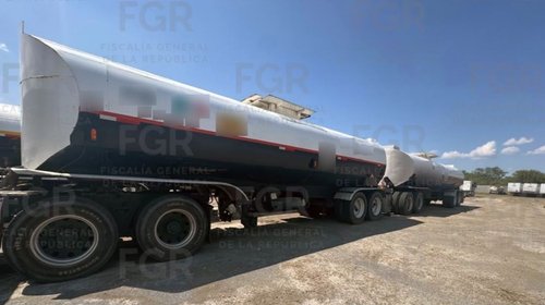 FGR incauta 62 mil litros de huachicol tras incendio en Pesquería
