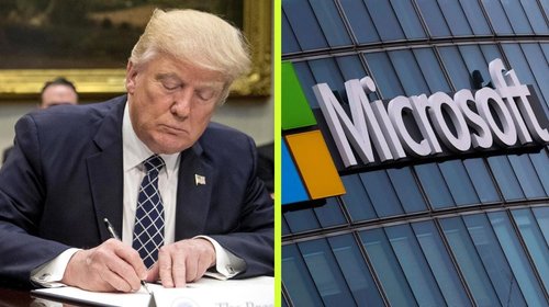 Congela Trump residencias a empleados de empresas tecnológicas
