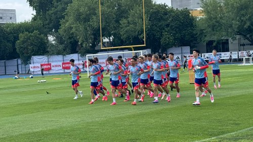 Realiza Japón entrenamiento en las canchas de Medicina de la UANL